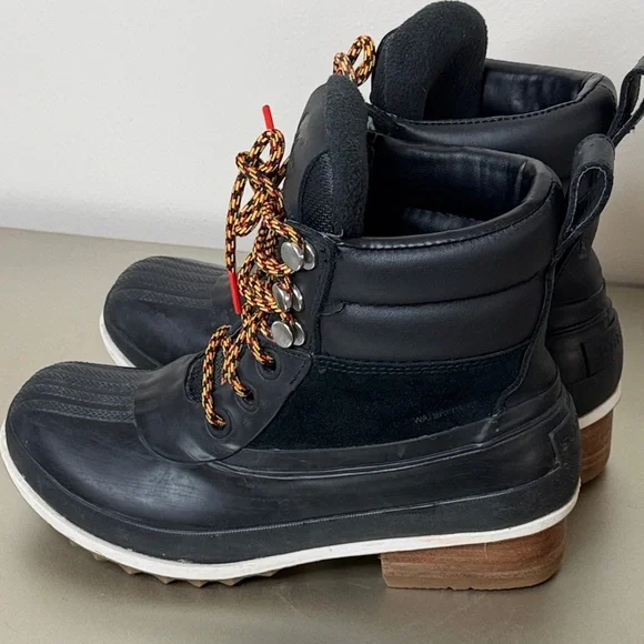 Sorel Black Boots Size 7.5 - Picture 14 of 16